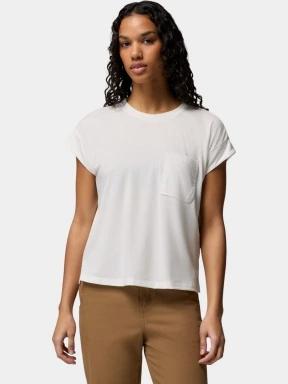 Columbia Daniela Falls Short Sleeve Shirt női rövid ujjú póló fehér színben 1