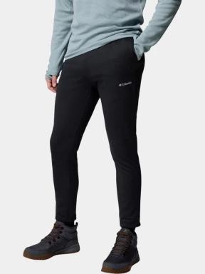 Columbia Essential Hike Grid Fleece Pant férfi tréning nadrág fekete színben 3
