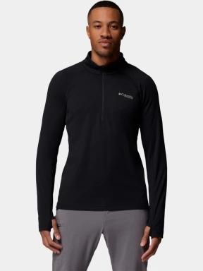 Columbia Driventure Half Zip férfi hosszú ujjú sport póló fekete színben 1