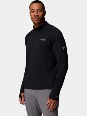Columbia Driventure Half Zip férfi hosszú ujjú sport póló fekete színben 3