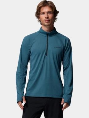 Columbia Driventure Half Zip férfi hosszú ujjú sport póló kék színben 1