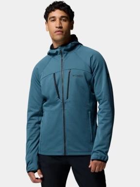 Columbia Arctic Chest Bonded Full Zip  férfi polár pulóver kék színben 1