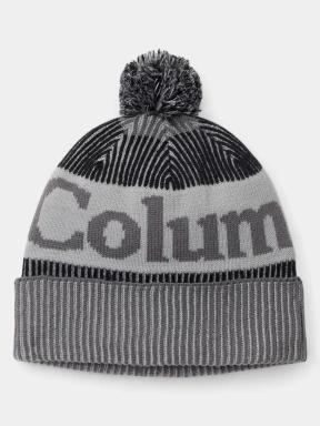 Columbia Polar Powder III Beanie női bojtos sapka szürke színben 1