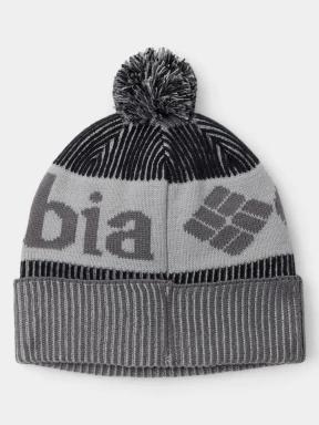 Columbia Polar Powder III Beanie női bojtos sapka szürke színben 3