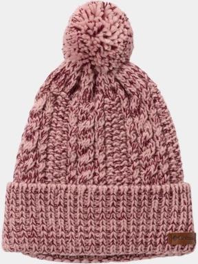 Columbia Cozy Ridge Beanie női bojtos sapka rózsaszín színben 1