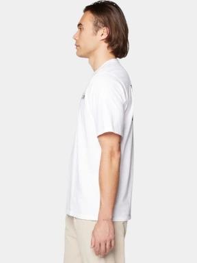 Mountain Hardwear MHW Box Logo Short Sleeve férfi rövid ujjú póló fehér színben 3