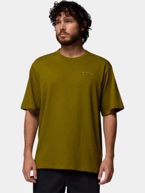 Columbia CSC Heavyweight Iconic Tee férfi rövid ujjú póló zöld színben 1