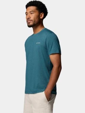 Columbia Parsons Point Short Sleeve Logo Tee férfi rövid ujjú sport póló kék színben 3
