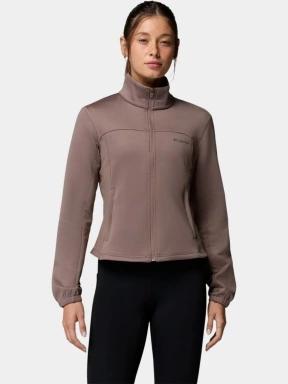 Columbia Sloan Crest Spacer Fleece Full Zip női polár pulóver szürke színben 1