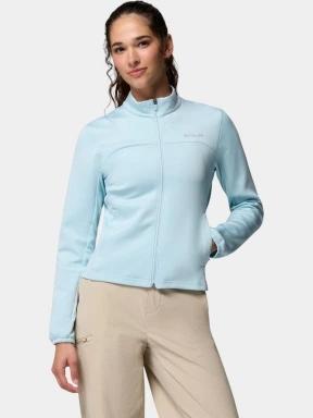 Columbia Sloan Crest Spacer Fleece Full Zip női polár pulóver világoskék színben 1