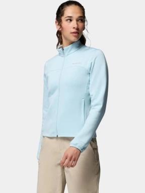 Columbia Sloan Crest Spacer Fleece Full Zip női polár pulóver világoskék színben 3