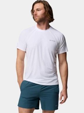 Columbia Stealth Spring Short Sleeve Tee férfi rövid ujjú sport póló fehér színben 1