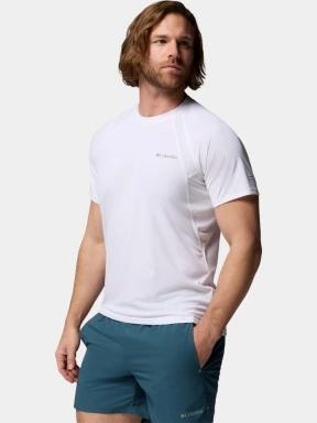 Columbia Stealth Spring Short Sleeve Tee férfi rövid ujjú sport póló fehér színben 3