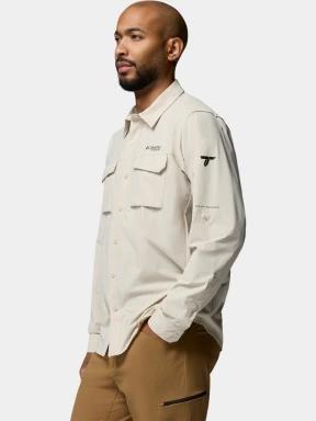 Columbia Silver Ridge Elite Long Sleeve Woven férfi hosszú ujjú ing homok színben 3