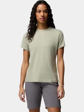 Columbia Parsons Point Back Graphic Tee női rövid ujjú póló oliva színben 1