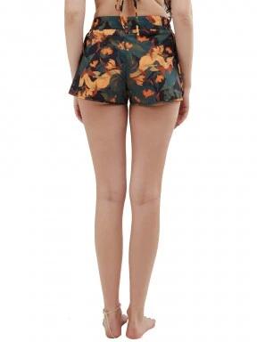 Fundango Elderberry Boardshort női beach short multikolor színben 3