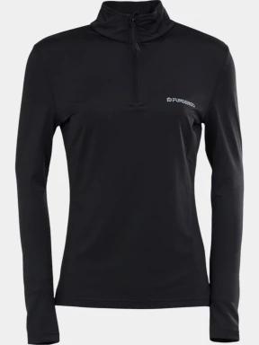 Fundango Yade Thermo Baselayer Top női aláöltöző felső fekete színben 1
