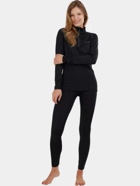 Fundango Yaris Thermo II Baselayer Bottom női aláöltöző nadrág fekete színben 1