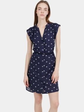 Fundango Mona Dress női ruha sötétkék színben 1