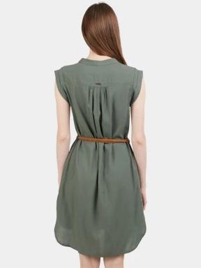 Fundango Mona Dress női ingruha oliva színben 3