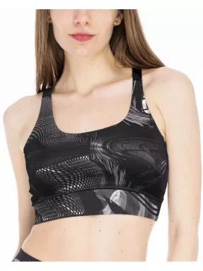 Fundango Nova női sportmelltartó fekete színben 1
