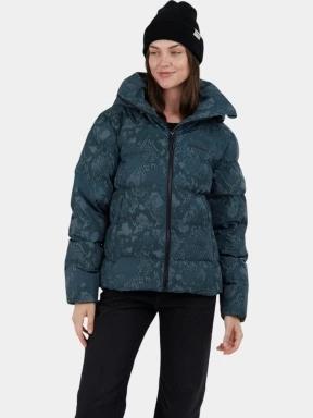 Fundango Amber Padded Jacket női steppelt átmeneti kabát zöld színben 3