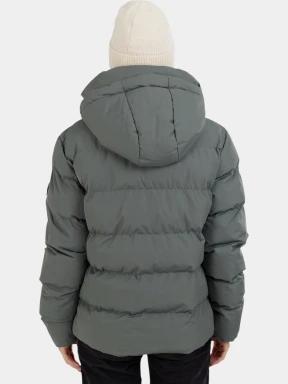 Fundango Amber Padded Jacket női steppelt átmeneti kabát zöld színben 3