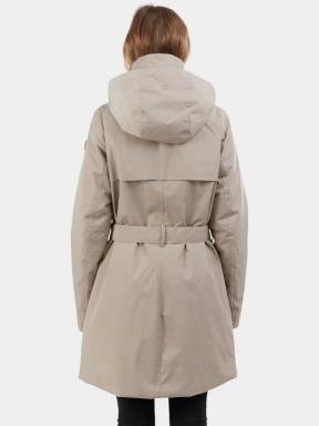 Fundango Charlotte Trenchcoat női ballonkabát homok színben 3