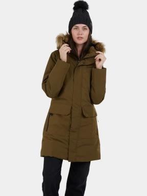 Fundango Georgina Parka Jacket női télikabát oliva színben 1