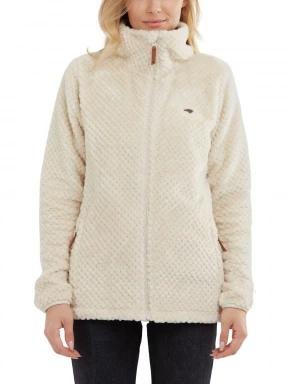 Fundango Shiren Fleece Jacket női polár pulóver homok színben 3