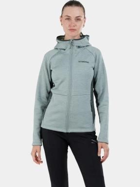 Fundango Alita Fleece Jacket női polár pulóver zöld színben 1