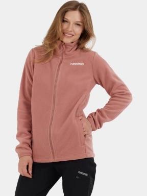 Fundango Serena Fleece Jacket női polár pulóver rózsaszín színben 1