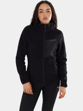 Fundango Shiloh Fleece Jacket női polár pulóver fekete színben 1