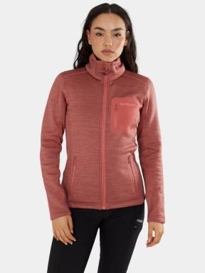 Fundango Antilles Melange Jacket női polár pulóver rózsaszín színben 1