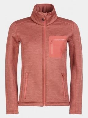 Fundango Antilles Melange Jacket női polár pulóver rózsaszín színben 1