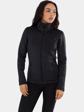 Fundango Antilles Melange Jacket női polár pulóver fekete színben 1