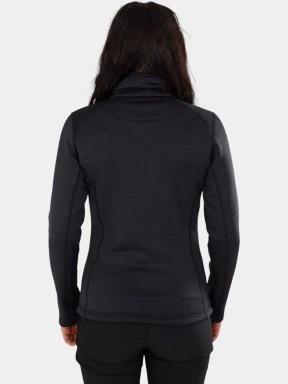 Fundango Antilles Melange Jacket női polár pulóver fekete színben 3