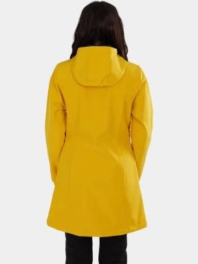 Fundango Wichita Softshell Jacket női softshell kabát sárga színben 3