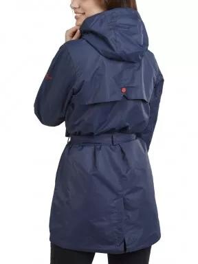 Fundango Regina Waterproof Trench Jacket női esőkabát sötétkék színben 3