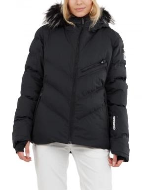 Fundango Elyra Fur Padded Jacket női steppelt síkabát fekete színben 1