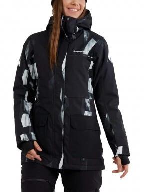 Fundango Poplar Jacket női síkabát fekete színben 1