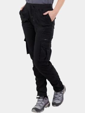 Fundango Finley Cargo Pants női túranadrág fekete színben 3