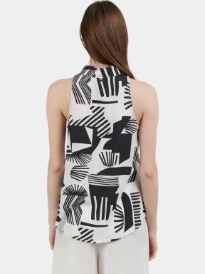 Fundango Myrto Sleeveless Shirt női blúz fekete színben 3
