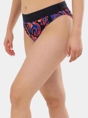 Fundango Sahara Midwaist Full Bottom női bikini alsó fekete színben 1
