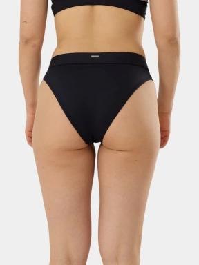 Fundango Sahara Midwaist Full Bottom női bikini alsó fekete színben 3