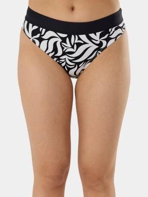 Fundango Sahara Midwaist Full Bottom női bikini alsó fekete színben 1