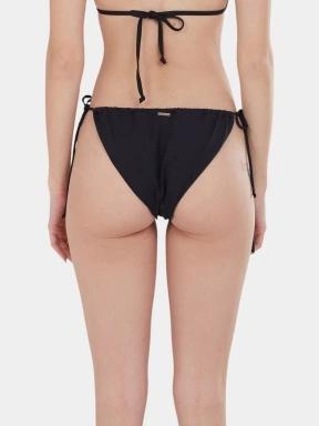 Fundango Innisfil II Tie-Side Bottom női bikini alsó fekete színben 3