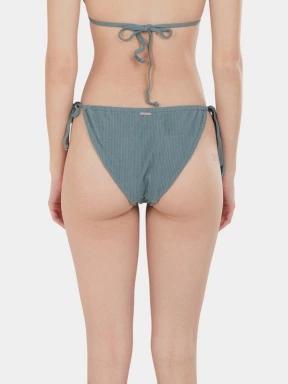 Fundango Innisfil II Tie-side Jacquard Bottom női bikini alsó zöld színben 3