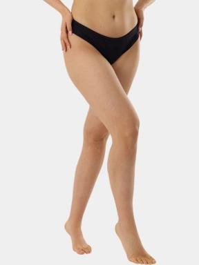 Fundango Hogg High Waisted Bottom női bikini alsó fekete színben 1