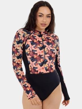 Fundango Dolphin Long Sleeve Suit női fürdőruha rózsaszín színben 1